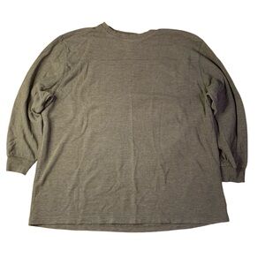 Britches Men’s 2XL Waffle Knit Thermal Long Sleeve Shirt - Olive Green